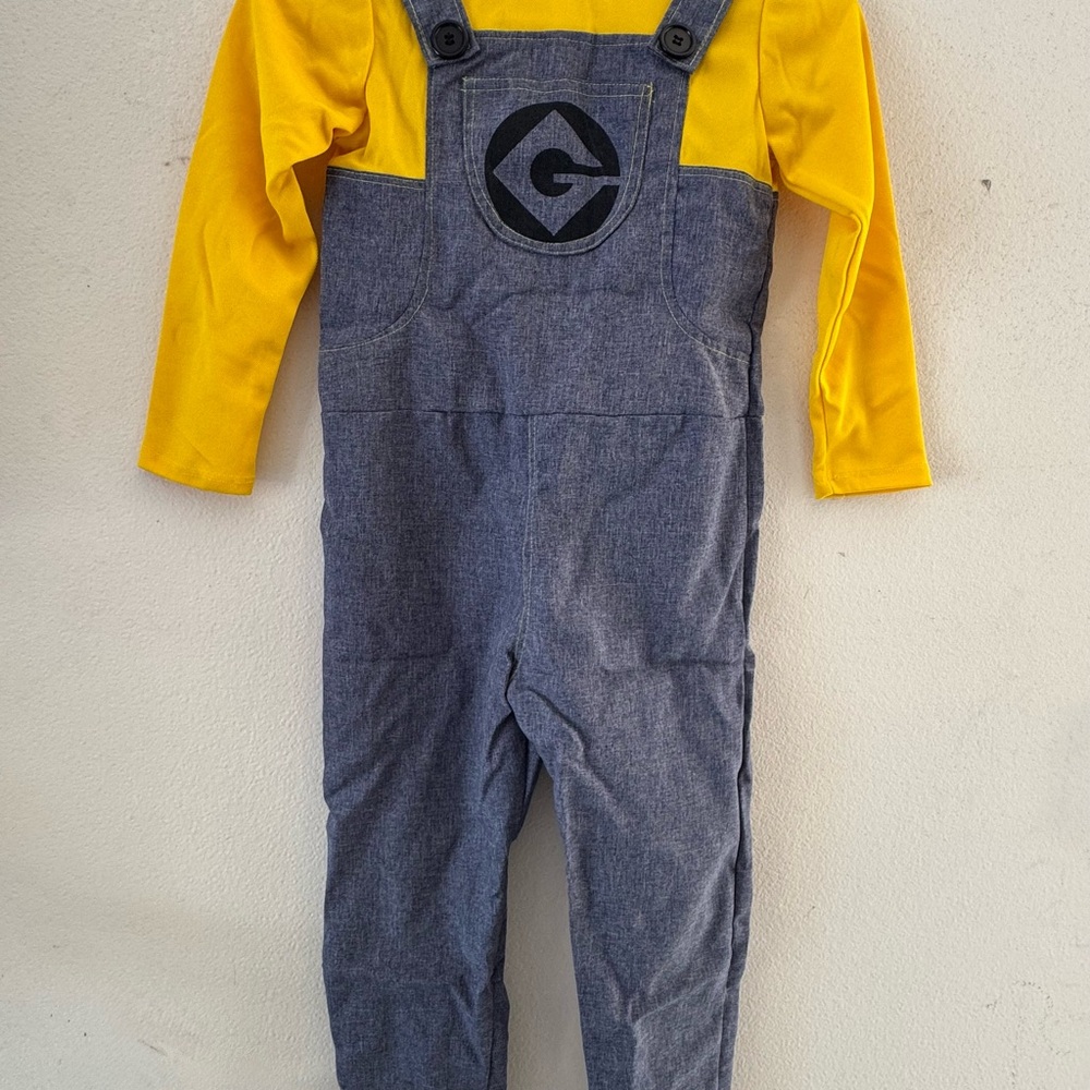 Despicable Me 2 Youth Small Blue and Yellow Minon Costume